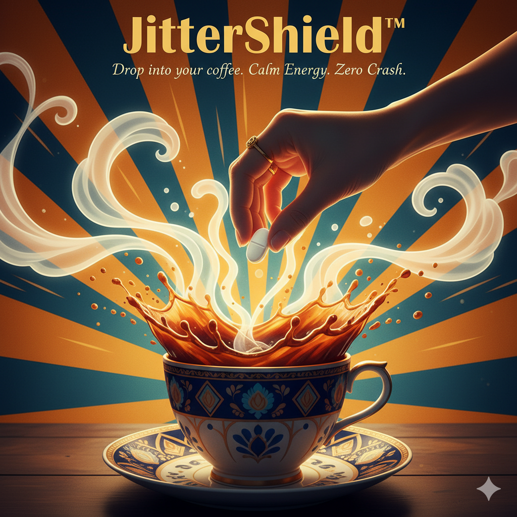 JitterShield: Coffee Enhancement Tablets